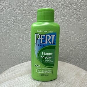 $16 🌙 1 x Pert Plus Happy Medium 2‎ in 1 Shampoo & Conditioner 1.7Oz